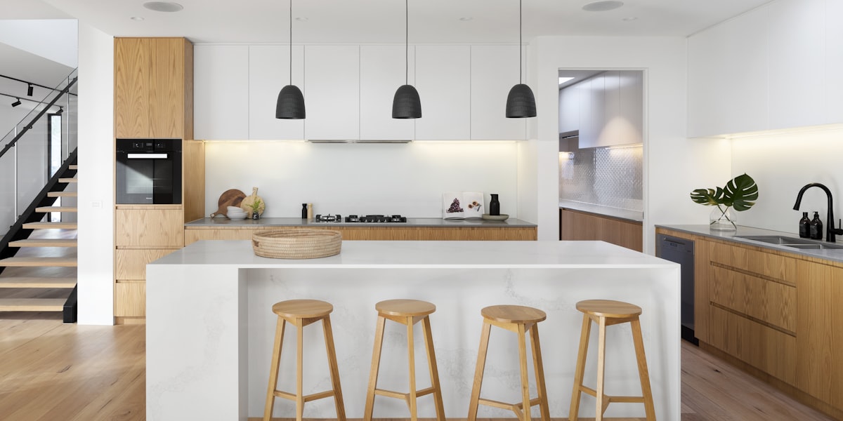 Moderne Küche bei einer Haushaltsauflösung